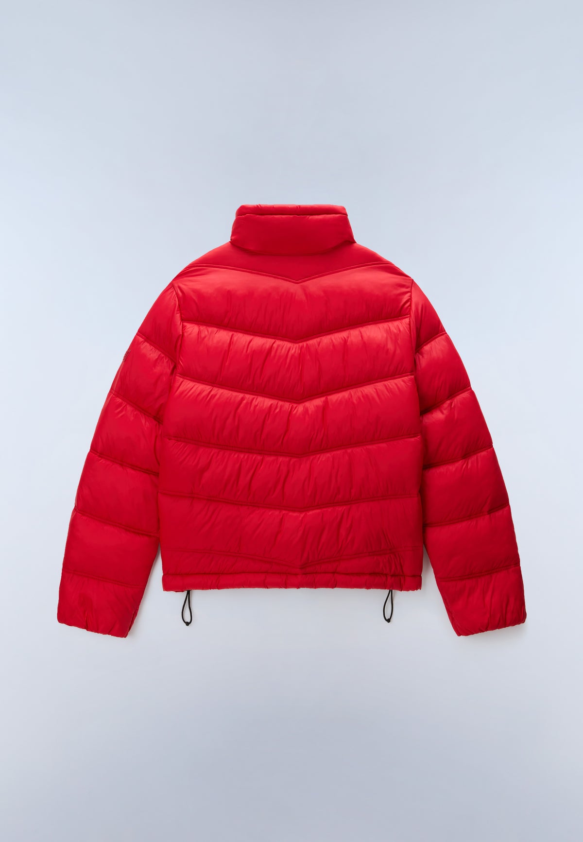 Ega Stand Puffer Jacket Red - 8