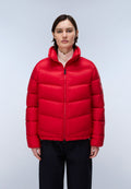 Ega Stand Puffer Jacket Red - 4