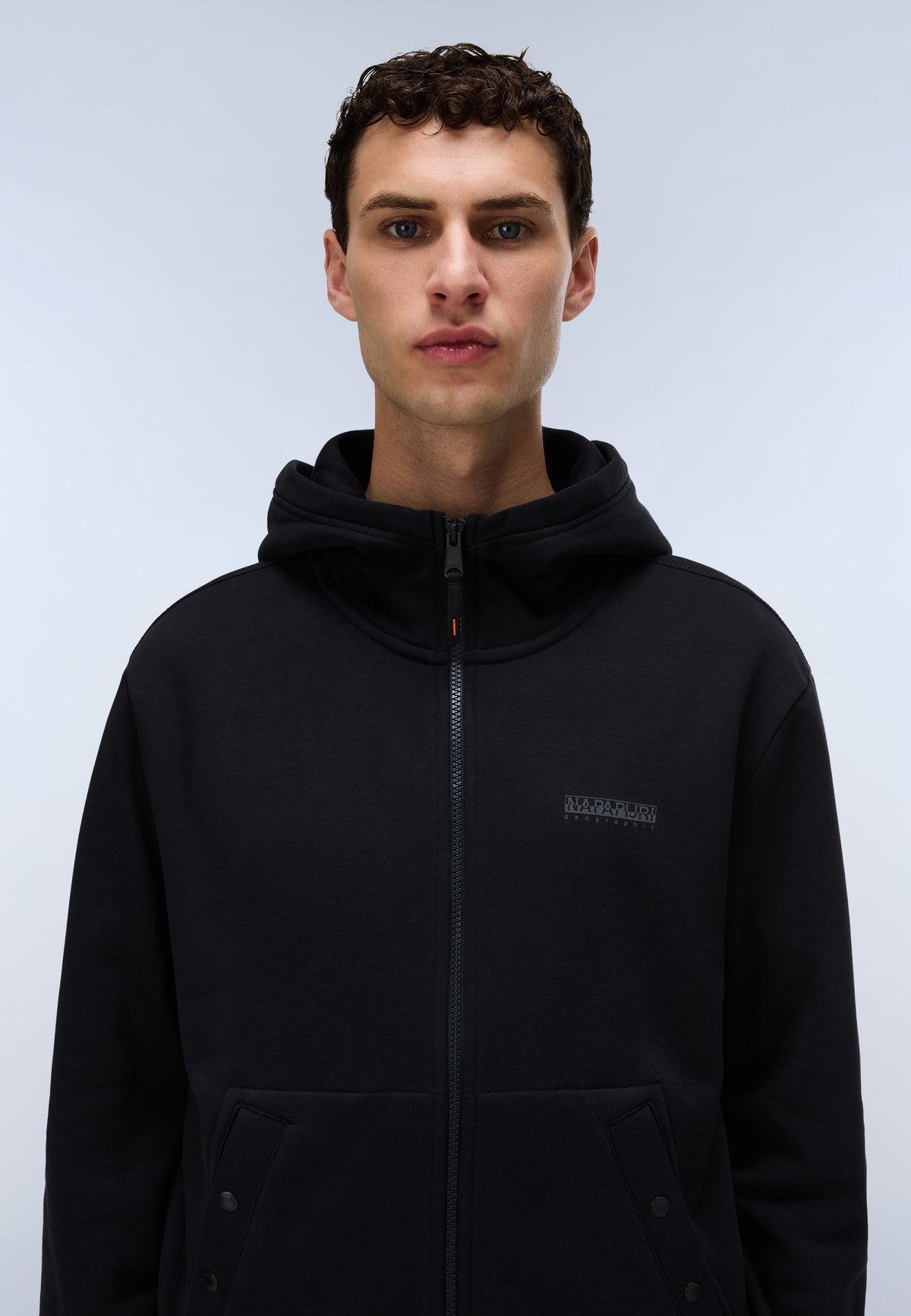 Felpa con Cappuccio e Zip Yourte  - 2