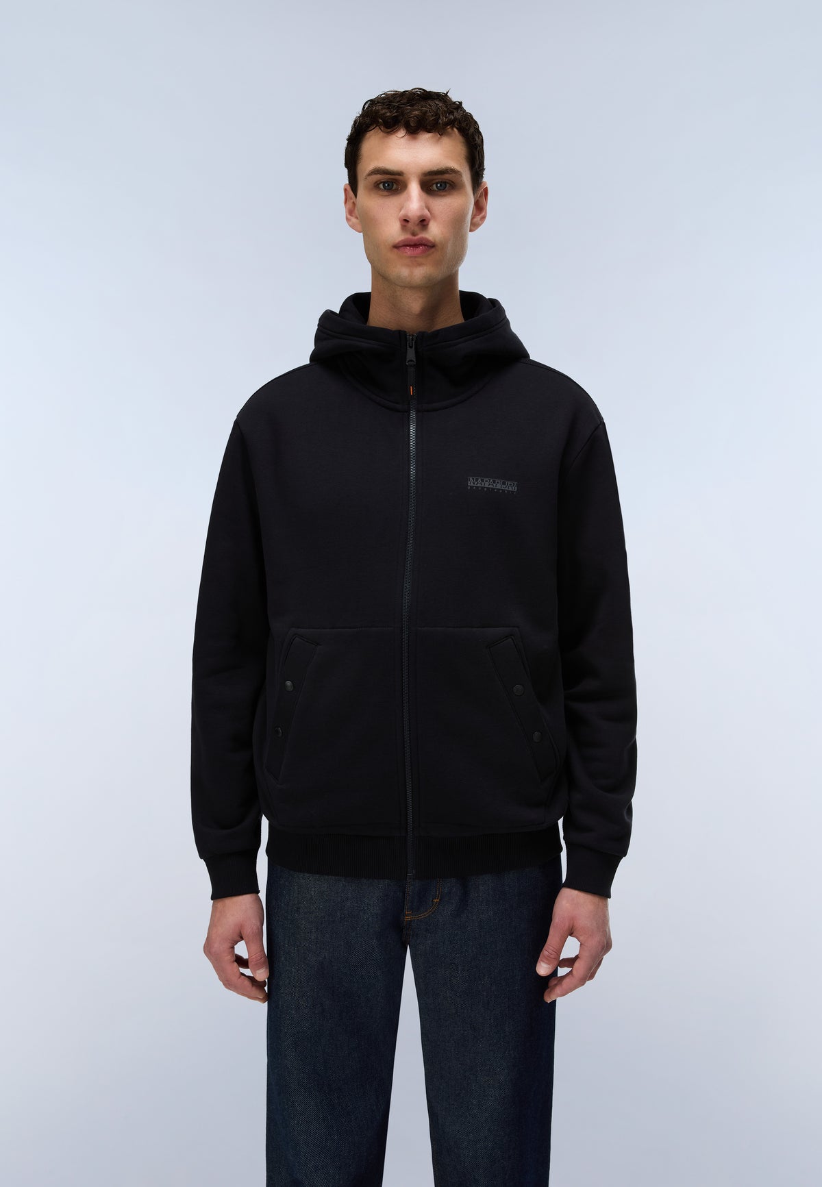 Felpa con Cappuccio e Zip Yourte  - 3