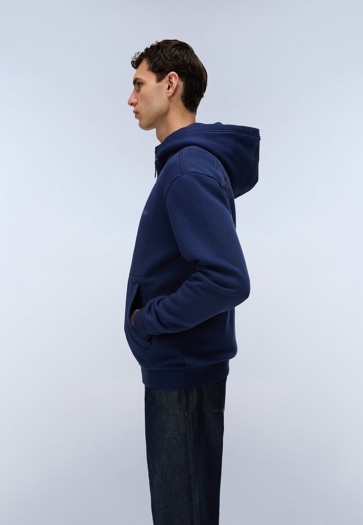 Felpa con Cappuccio e Zip Yourte  - 4