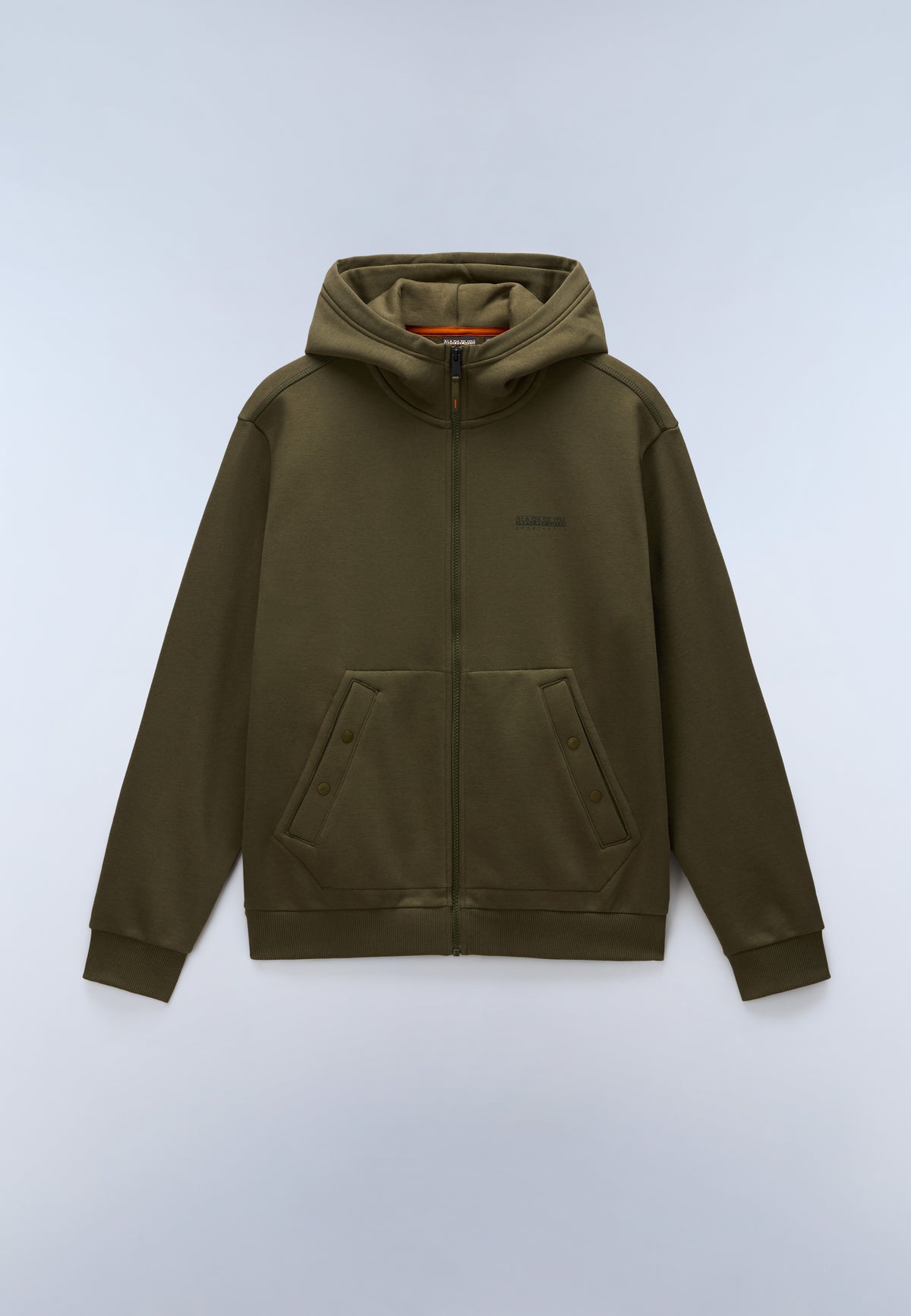 Felpa con Cappuccio e Zip Yourte  - 1