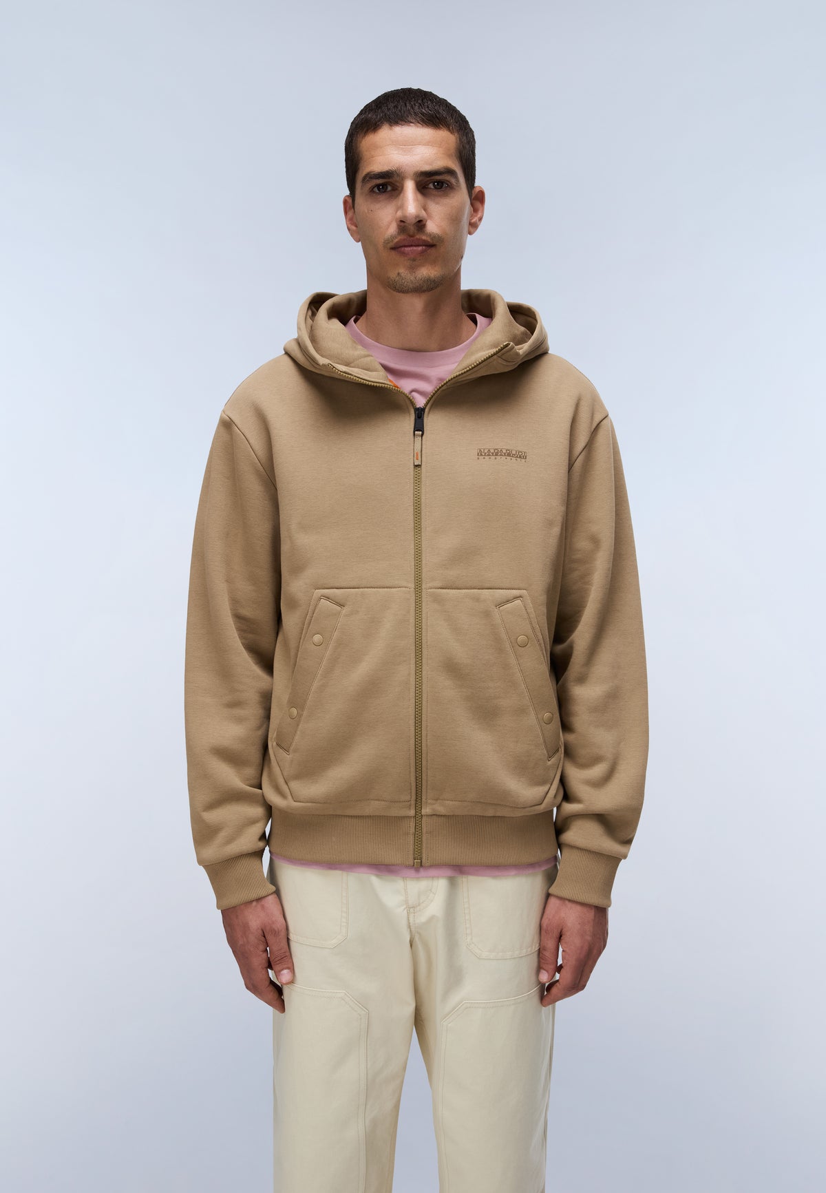 Felpa con Cappuccio e Zip Yourte  - 3