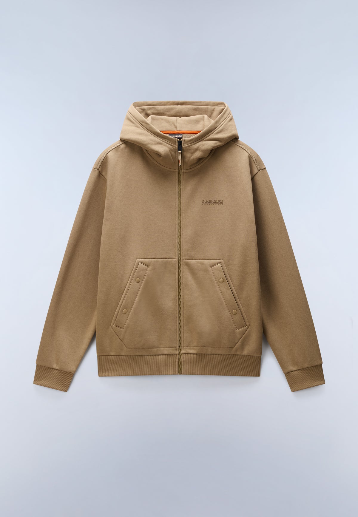 Felpa con Cappuccio e Zip Yourte  - 1