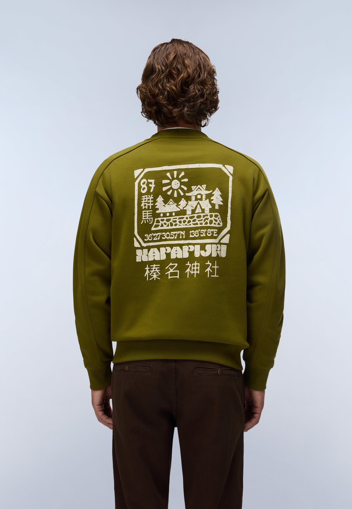 Sudadera Teza Verde Avocado - 5