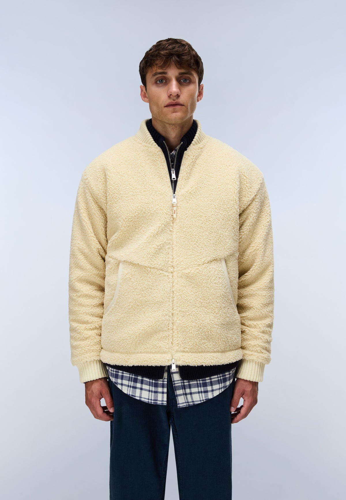 Mapu Full-Zip Fleece Beige N5E - 4