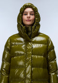 Glane Puffer Jacket Green Avocado - 2