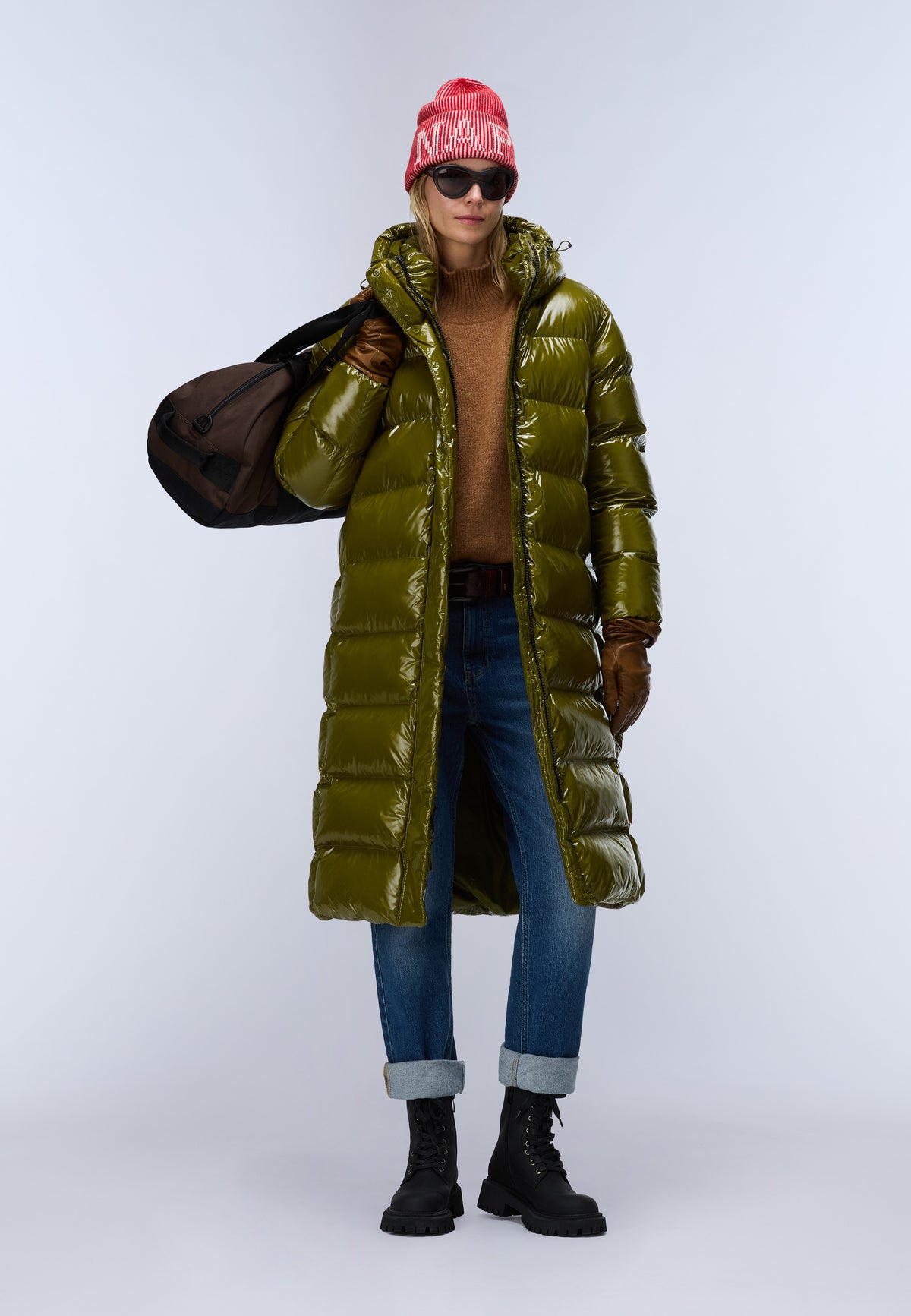 Glane Puffer Jacket Green Avocado - 3