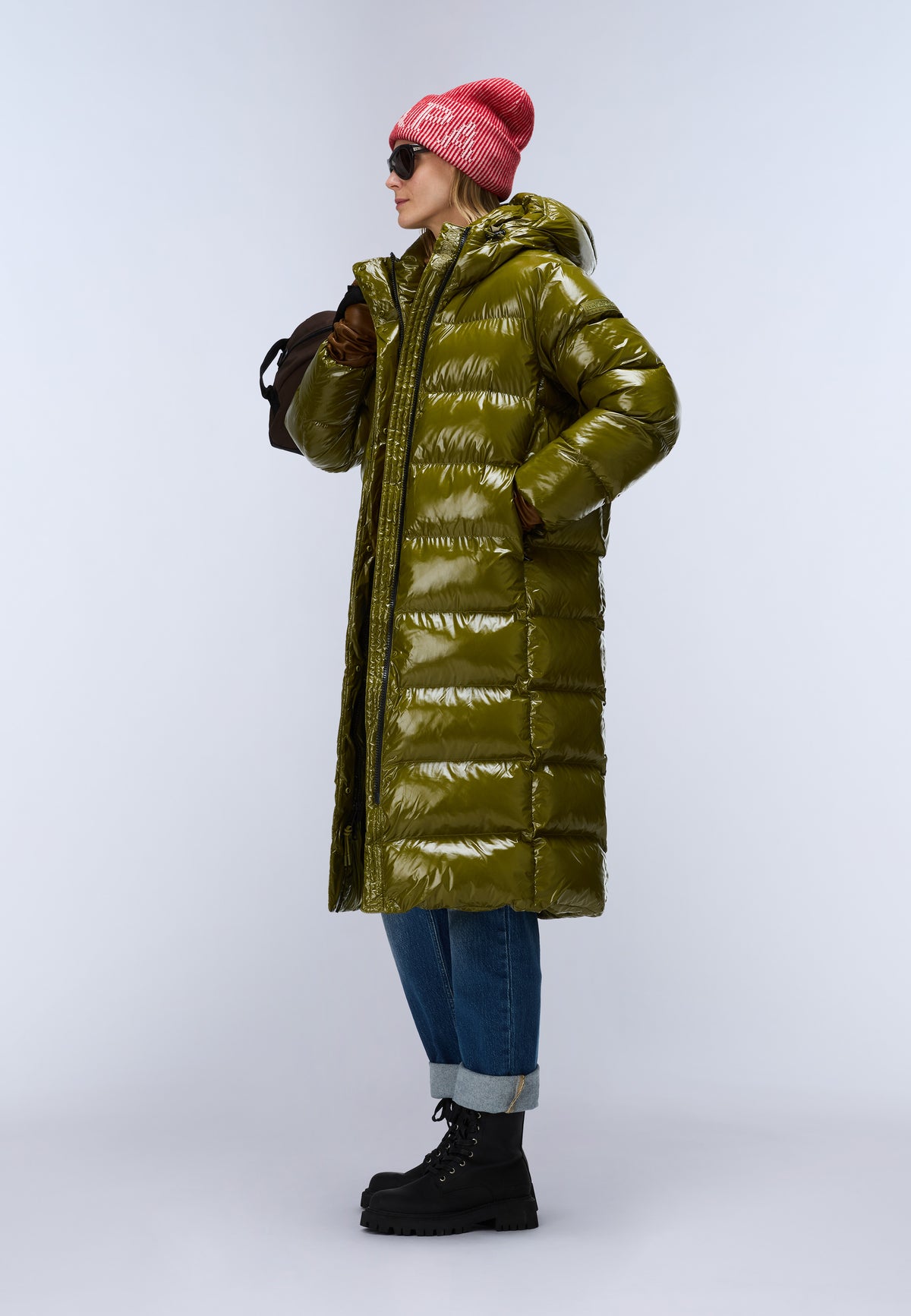 Glane Puffer Jacket Green Avocado - 4