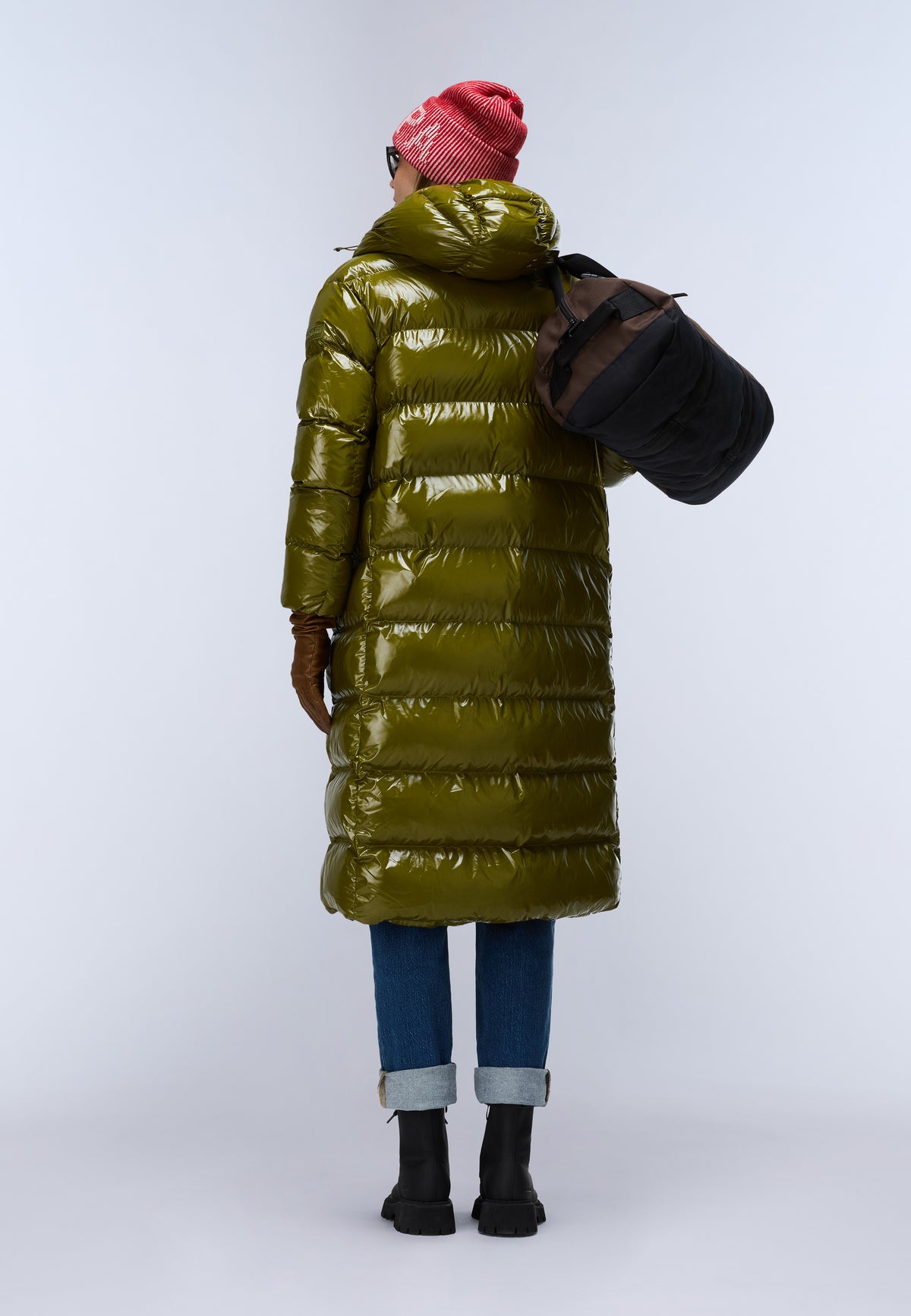 Glane Puffer Jacket Green Avocado - 5