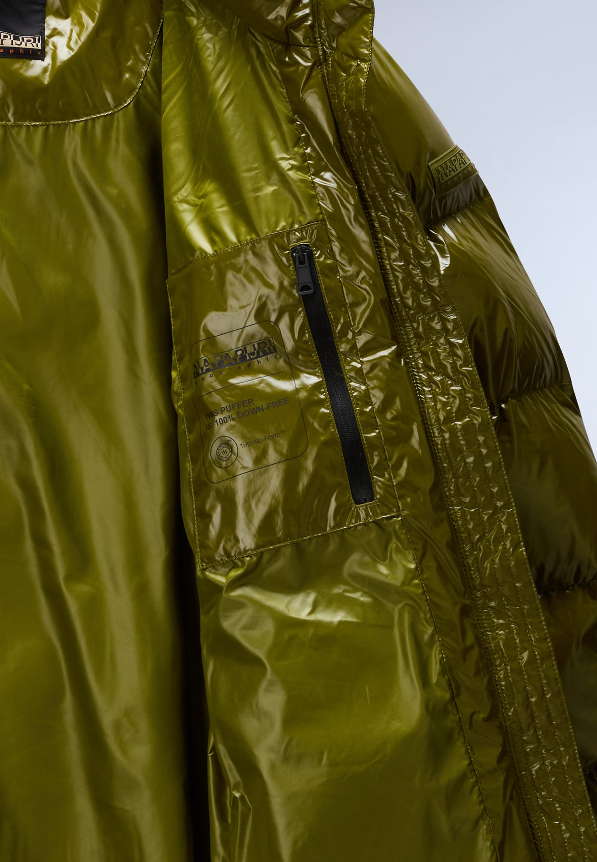 Glane Puffer Jacket Green Avocado - 7