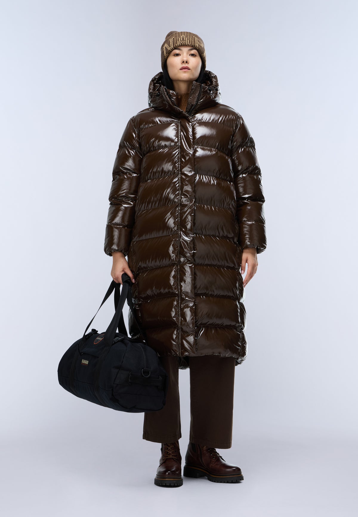 Chaqueta Acolchada Glane Marron Oscuro - 3