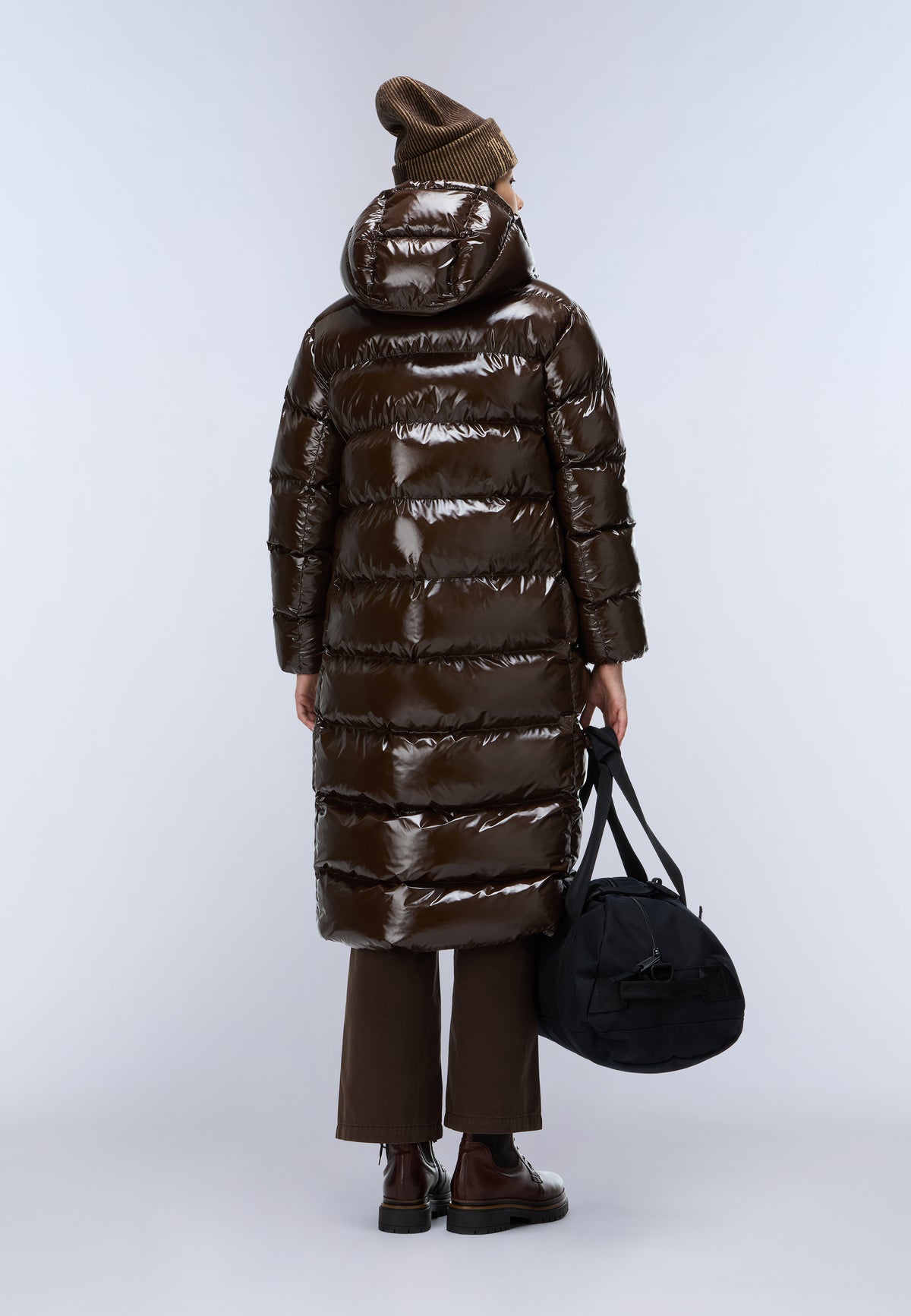Chaqueta Acolchada Glane Marron Oscuro - 5