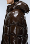 Chaqueta Acolchada Glane Marron Oscuro - 6