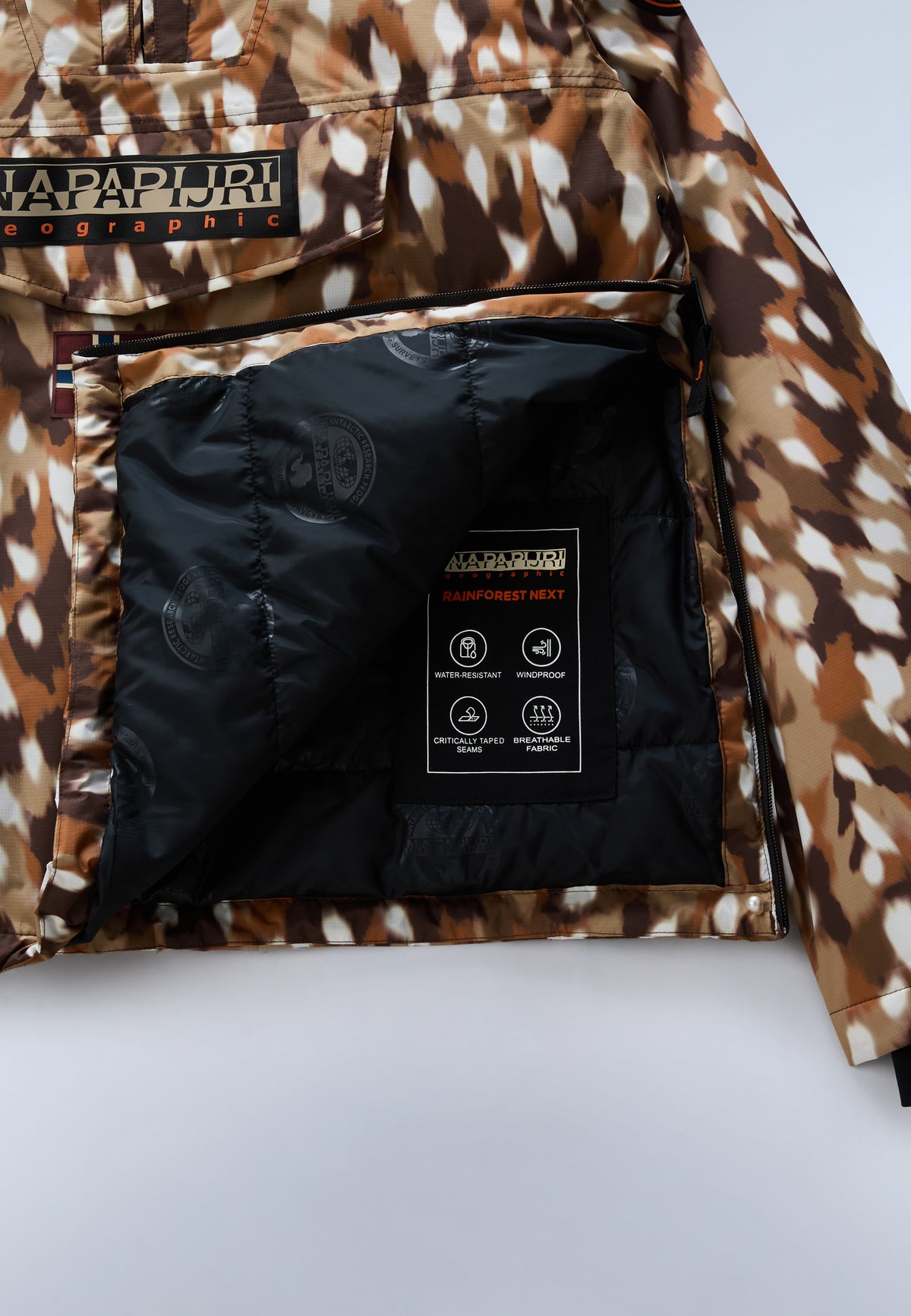 Rainforest Next All Over Print Anorak Jacket Multicolour FDW - 10