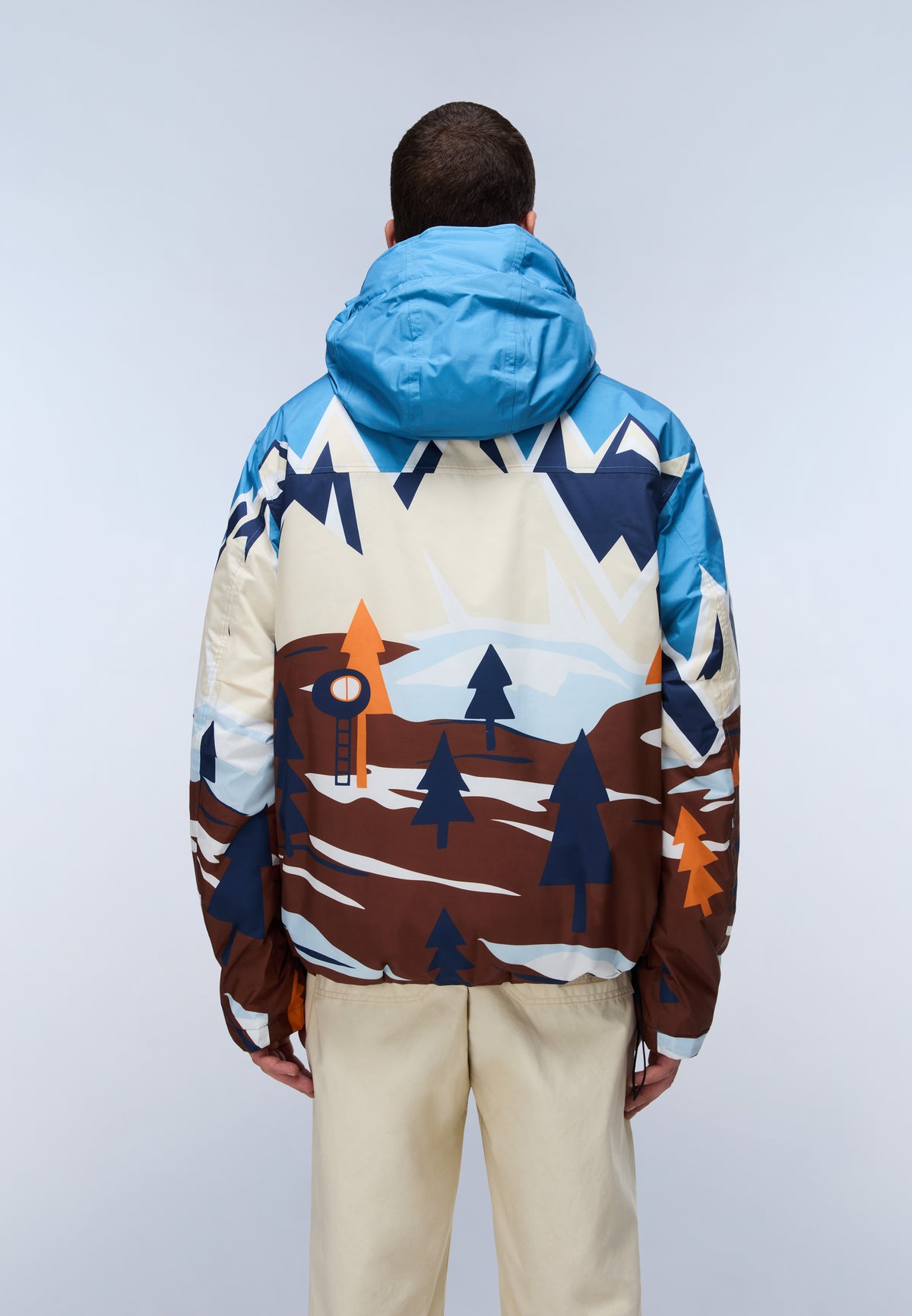Anorakjacke mit All-Over-Print Rainforest Next  - 8