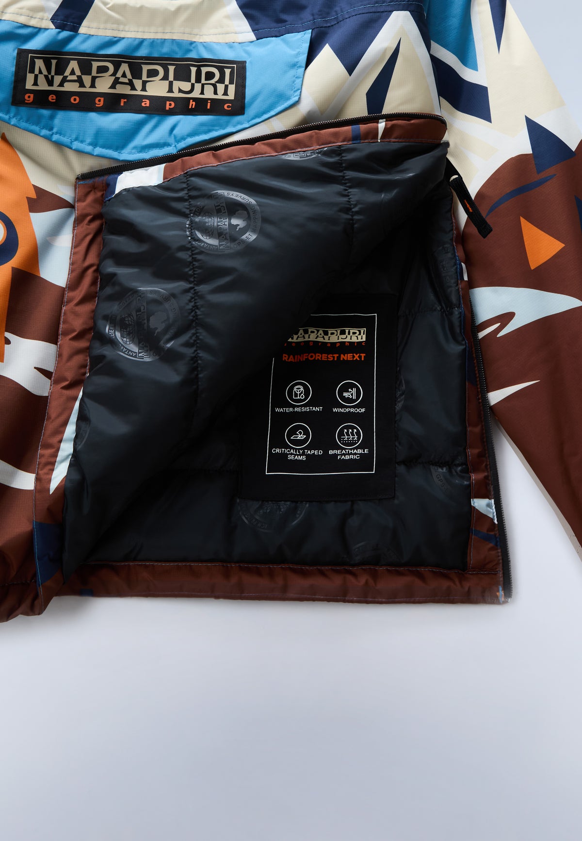 Anorakjacke mit All-Over-Print Rainforest Next  - 10