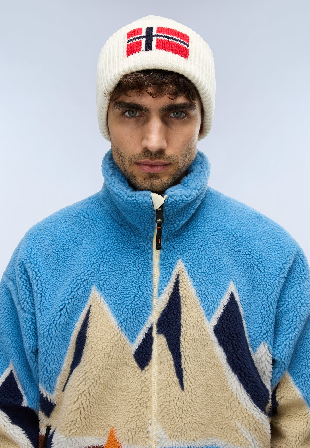 Napapijri Bonnet Evei Blanc Homme - 2