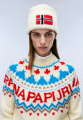 Napapijri Bonnet Evei Blanc Homme - 3
