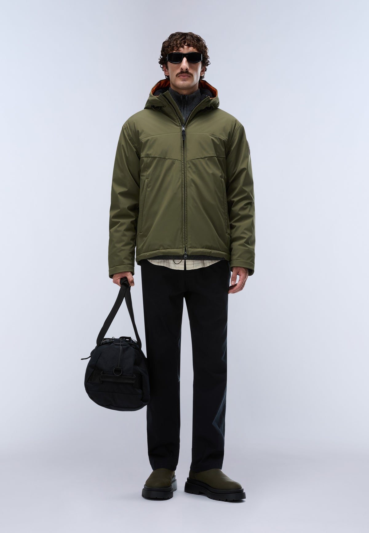 Chaqueta Corta Serie 20-22 Verde Olive Night - 3