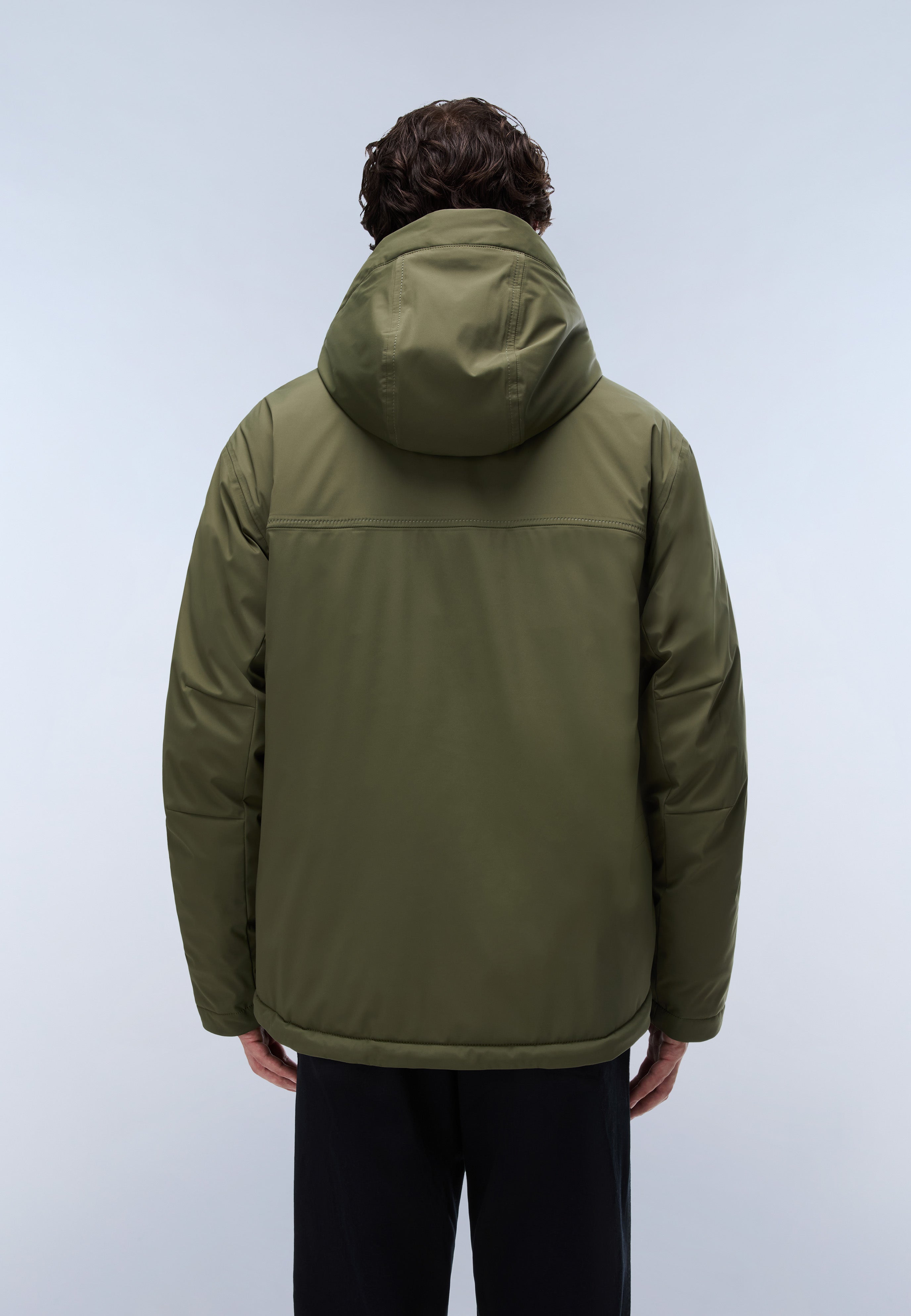 Napapijri Serie 20-22 Short Jacket Men Green Olive Night