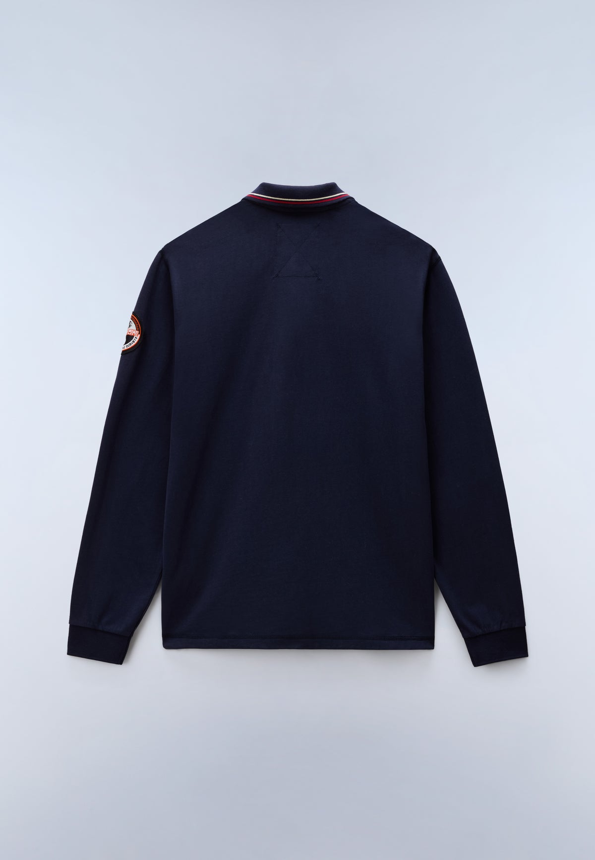 Archive Jersey Long-Sleeve Polo Shirt Dark Blue - 7
