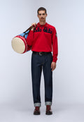 Jersey Langarm-Poloshirt Archive  - 3