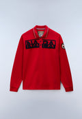 Jersey Langarm-Poloshirt Archive  - 1