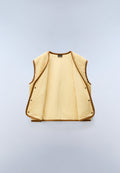 Bloom Vest Fleece Beige - 8