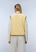 Bloom Vest Fleece Beige - 5