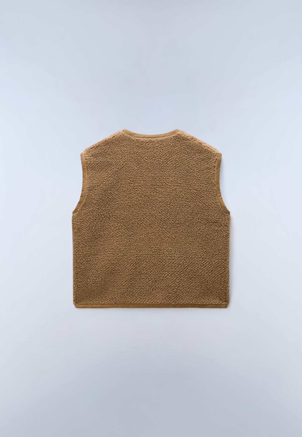 Bloom Vest Fleece Beige Petrified Oak - 7