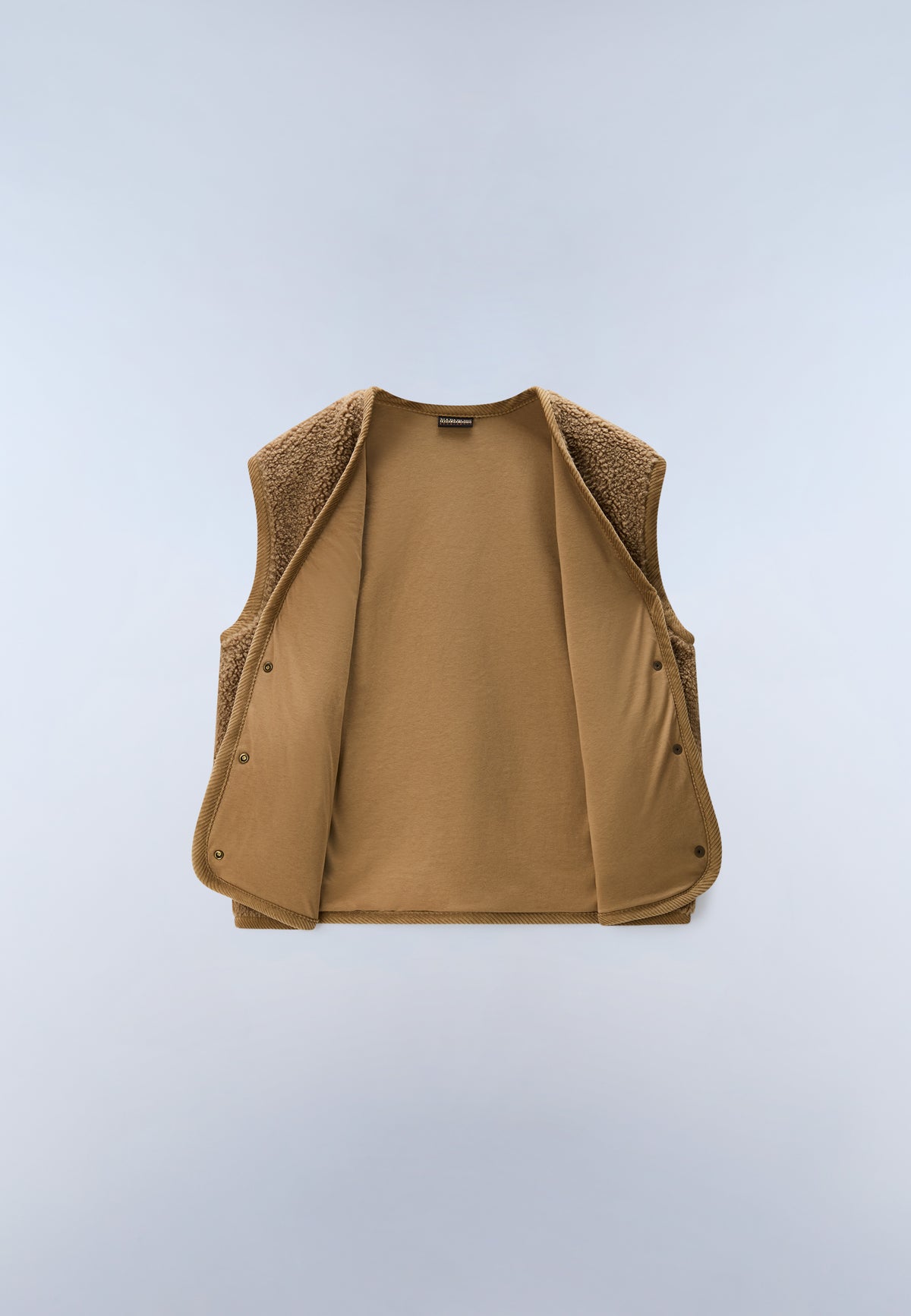 Bloom Vest Fleece Beige Petrified Oak - 8