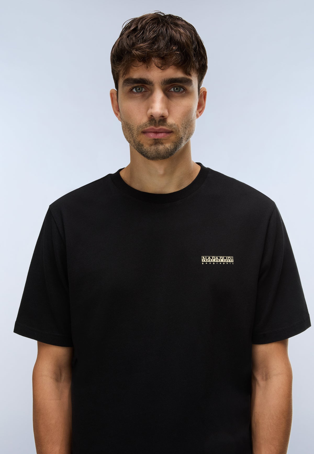 Napapijri Camiseta de Manga Corta Tee Negro Hombre - 2