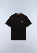 Napapijri Kurzarm-T-Shirt Tee Schwarz Herren - 2