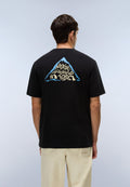 Napapijri Camiseta de Manga Corta Tee Negro Hombre - 5