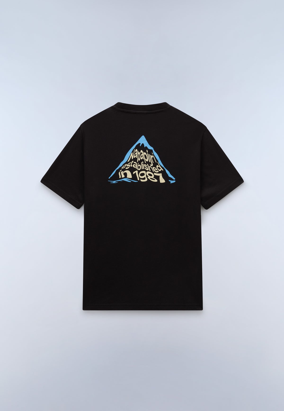 Napapijri Kurzarm-T-Shirt Tee Schwarz Herren - 1