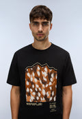 Napapijri Kurzarm-T-Shirt Tee Schwarz FVB Herren - 2