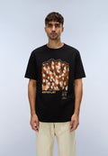 Napapijri Kurzarm-T-Shirt Tee Schwarz FVB Herren - 4