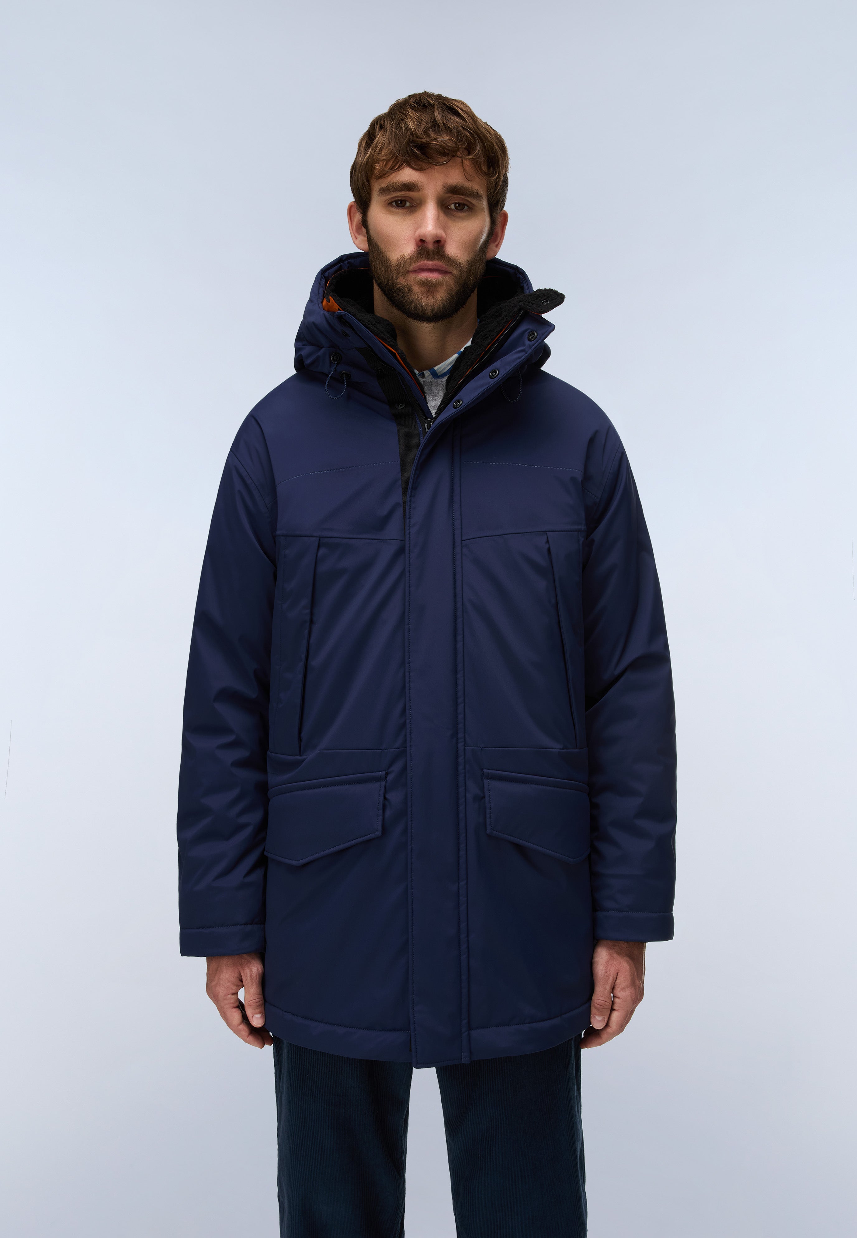 Napapijri Serie 20-22 Parka Jacket Men Blue Academy