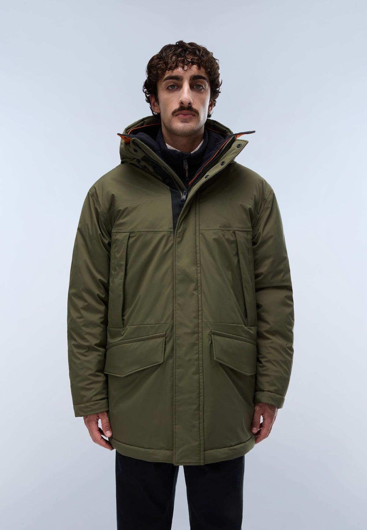 Serie 20-22 Parka Jacket Green Olive Night - 4