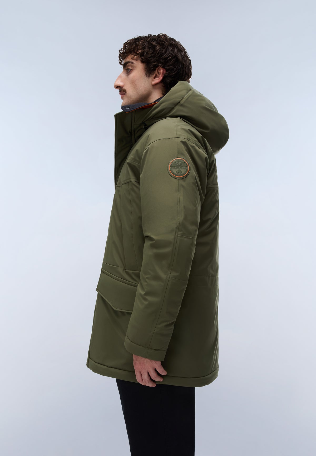Serie 20-22 Parka Jacket Green Olive Night - 5