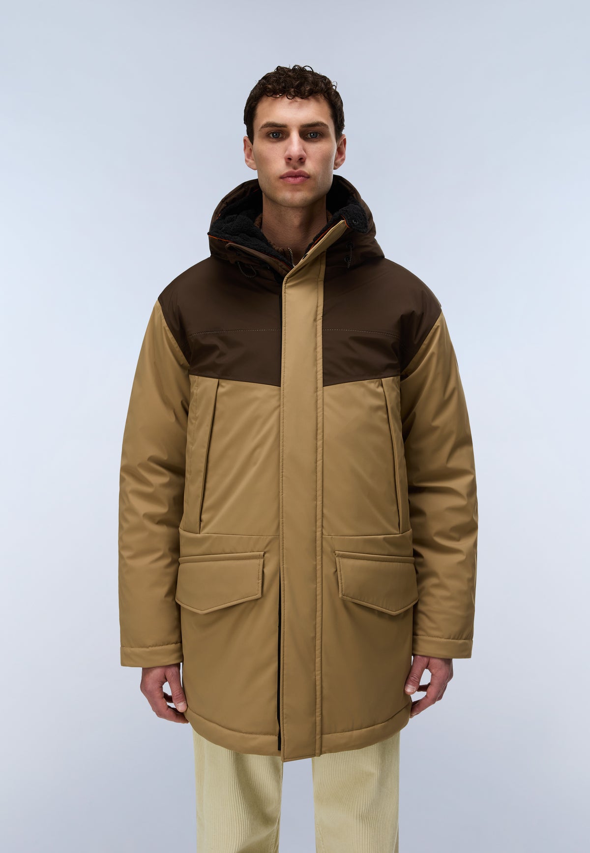 Serie 20-22 Parka Jacket Beige Petrified Oak - 4