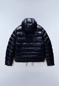 Terez Shiny Puffer Jacket Dark Blue - 8