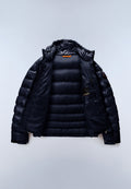 Terez Shiny Puffer Jacket Dark Blue - 9