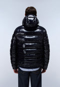Terez Shiny Puffer Jacket Dark Blue - 6