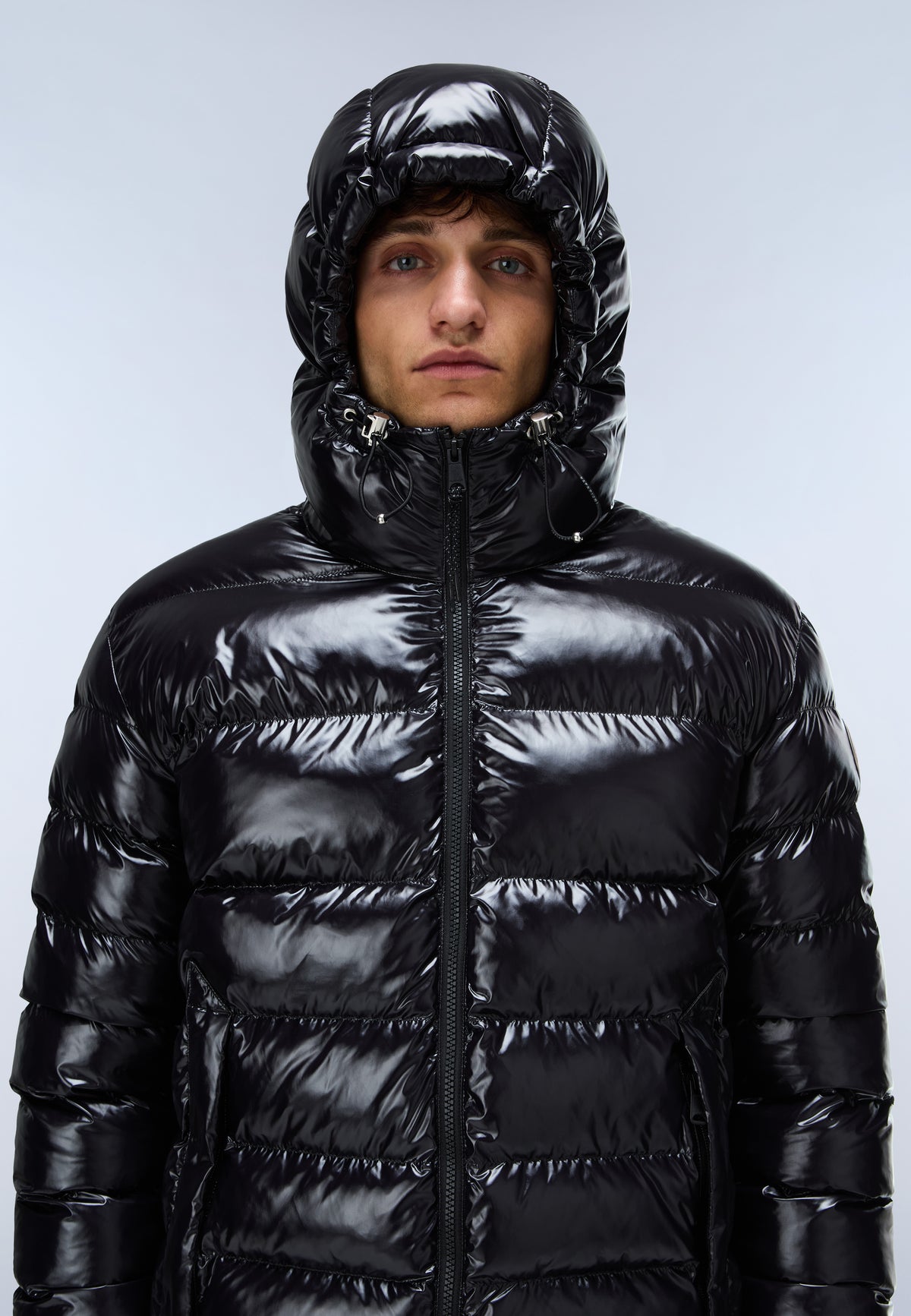 Terez Shiny Puffer Jacket Black - 2