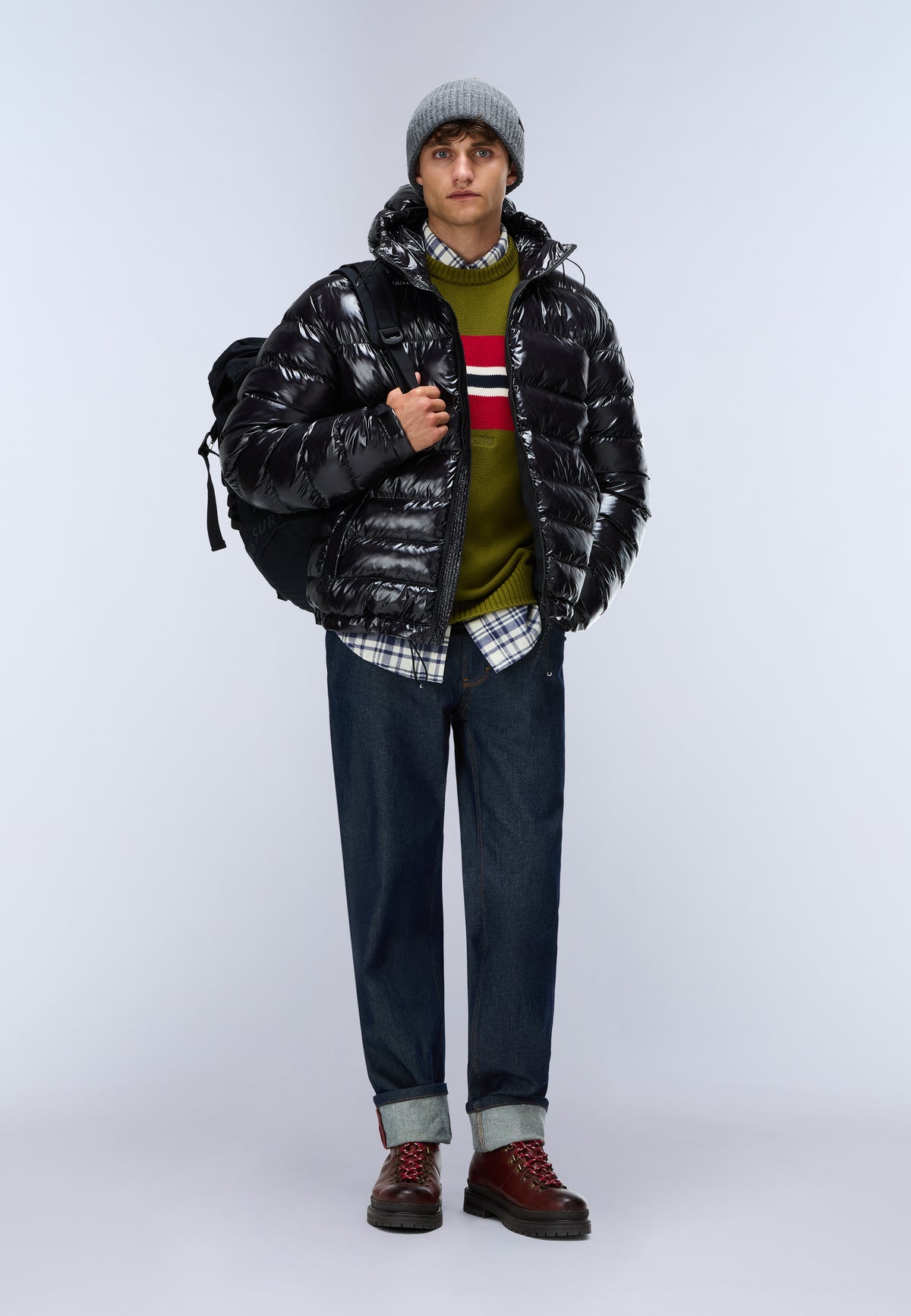 Terez Shiny Puffer Jacket Black - 3