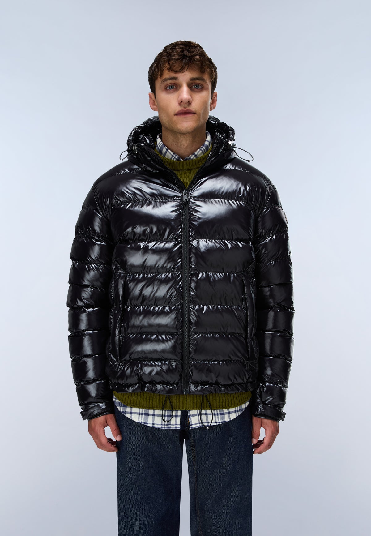 Terez Shiny Puffer Jacket Black - 4