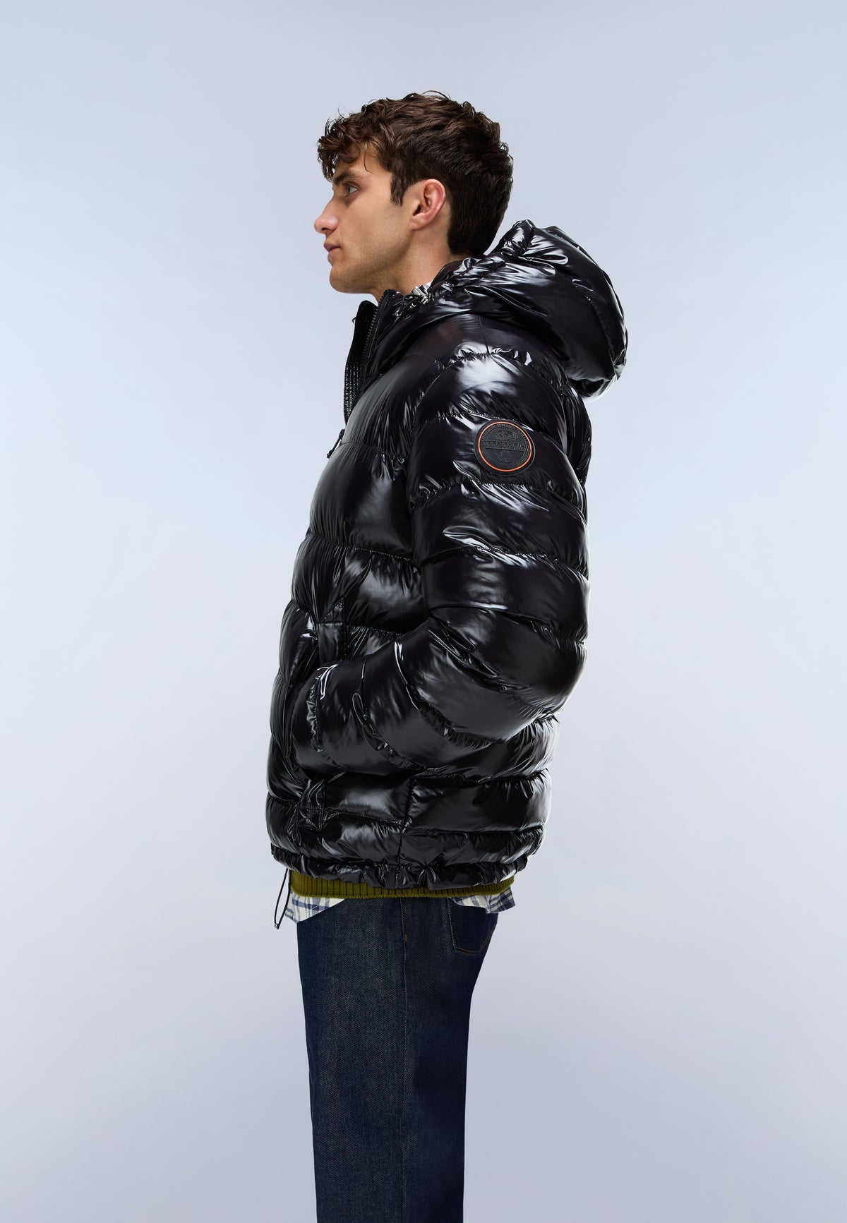 Terez Shiny Puffer Jacket Black - 5
