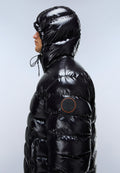Terez Shiny Puffer Jacket Black - 7